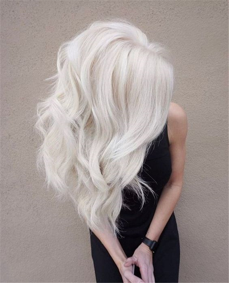 Gorgeous Platinum Blonde Hair Colors And Styles For You; Platinum Blonde Hair; Platinum Blonde; Blonde Hair; Hair Colors; Hair Colors And Styles; Platinum Blonde Hair Colors; Fall Hair Color; Fall Platinum Blonde Hair;