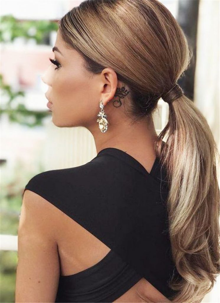 50 Glamorous And Trendy Ponytail Hairstyles For This Winter Page 24