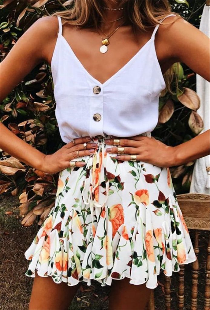 50 Stunning Summer Outfits With Mini Skirt You Would Love To Try This Summer Cute Hostess For