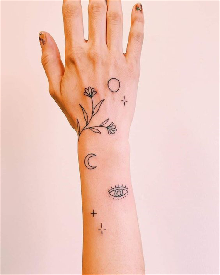 tattoo,tattoo designs,Small fresh tattoo,Watercolor type tattoo,Dot type tattoos,Dot ,Small and fresh