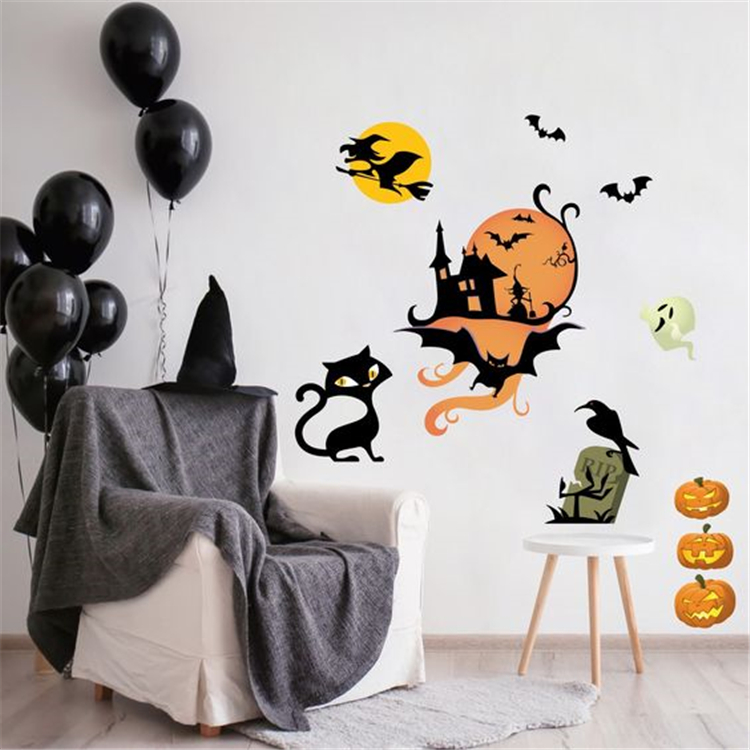 Halloween,Home Decorations,Festive Atmosphere,decoration elements on the table,Halloween decoration,Halloween wall sticker,Halloween lighting elements