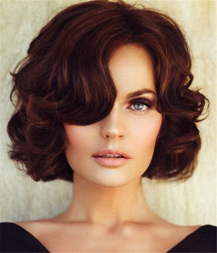 hairstyle,hairstyle trends ,short hair ,Winter,C short hairstyle,Vintage curly hair,Elf short hair