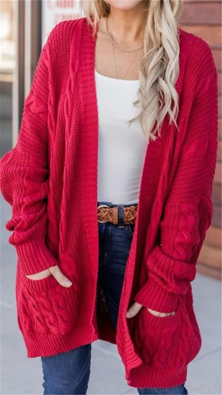 Valentine's Day,Outfits ,Fashionable,Couple,red dress,Red Knit Cardigan,red plaid jacket