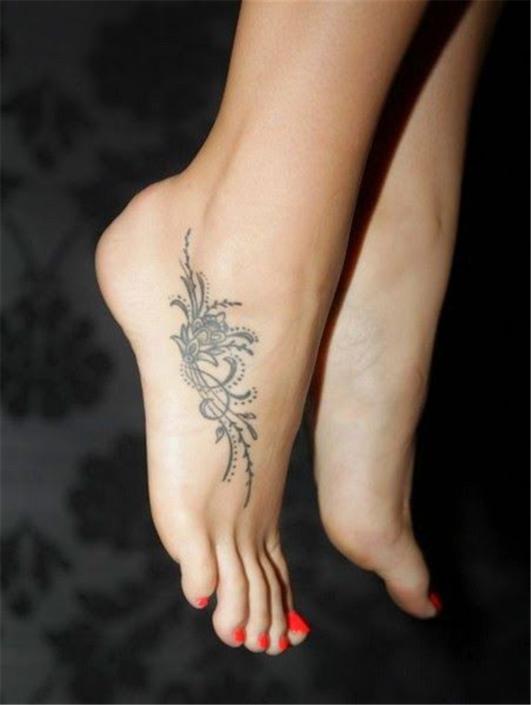 Secret Beautiful,Tattoo ,Foot Tattoo ,tattoos on feet,ankle tattoo,tattoos on leg