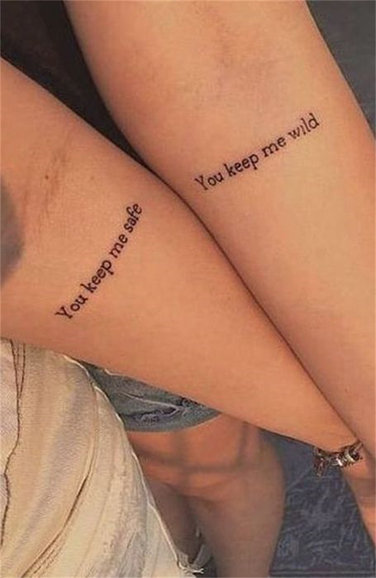 Sweet And Romantic Couple Matching Tattoos For Your Inspiration; Couple Tattoo Ideas; Couple Tattoos; Matching Couple Tattoos;Simple Couple Matching Tattoo;Tattoos; Valentine's Day; Valentine's Tattoo #valentine's #valentine'stattoo #Tattoos #Coupletattoo#Matchingtattoo #matchingkeyand locktattoo #matchingmoonandsuntattoo #matchingkingandqueentattoo #matchingrosetattoo