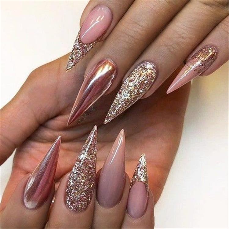 Romantic Nail Designs For Your Inspiration; Matte nail; matte short nail; matte long coffin nail; matte stiletto nail; nail; nail design; #nail #naildesign #matteshortnail #coffinmattenail #stilettomattenail #mattenail #mattenaildesign