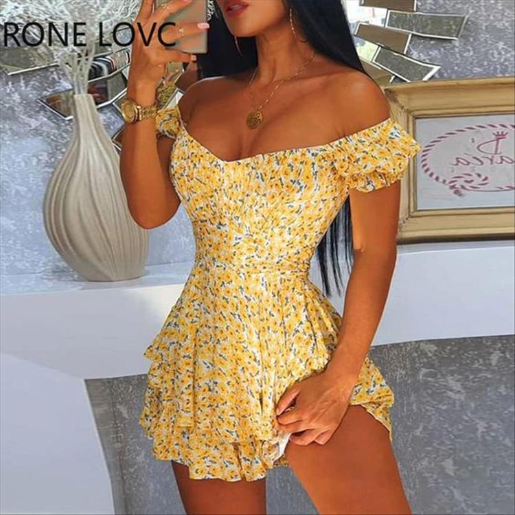 Gorgeous And Eye-catching Summer Outfits For You; summer outfits; terry shorts; mini skirt; hot jeans; one piece dress; long dress; summer dress #summeroutfits #summer #outfits #terryshorts #miniskirt #hotjeans #onepiecedress #dress #summerdress #longdress